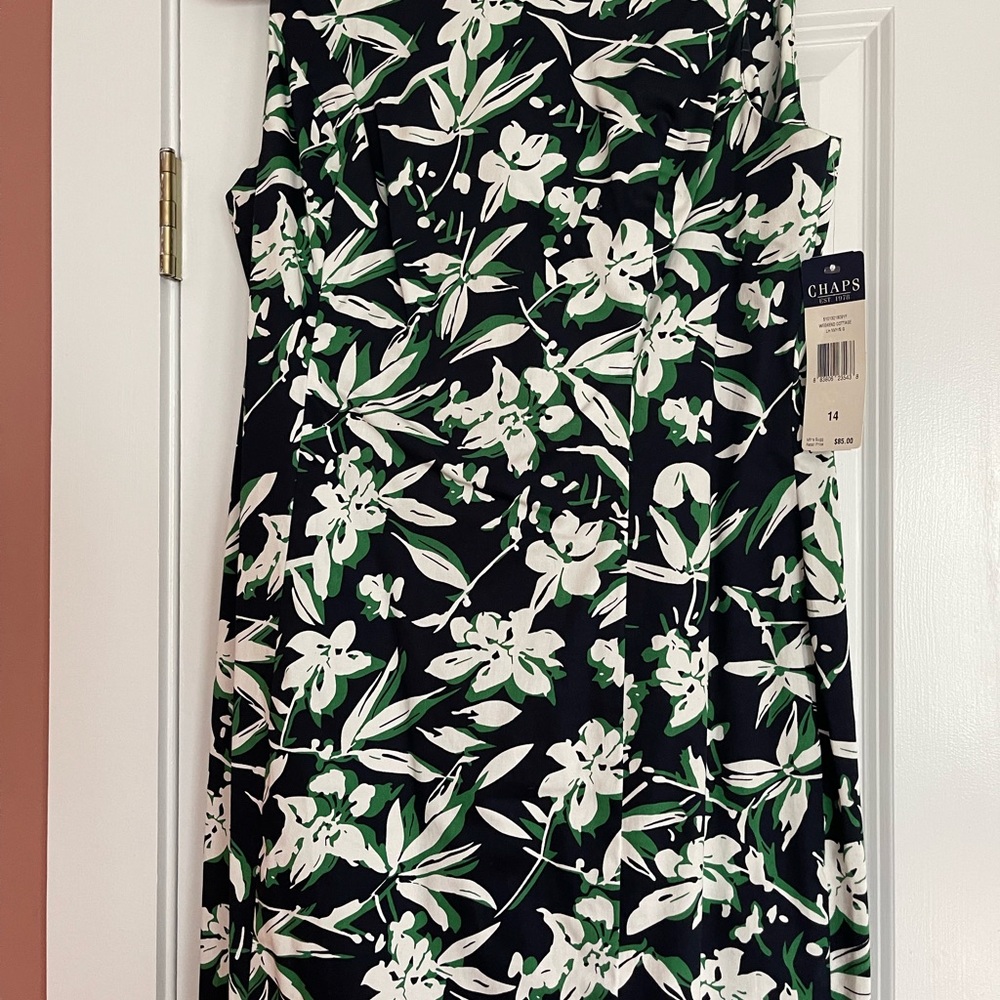 NET Chaps sleeveless dress